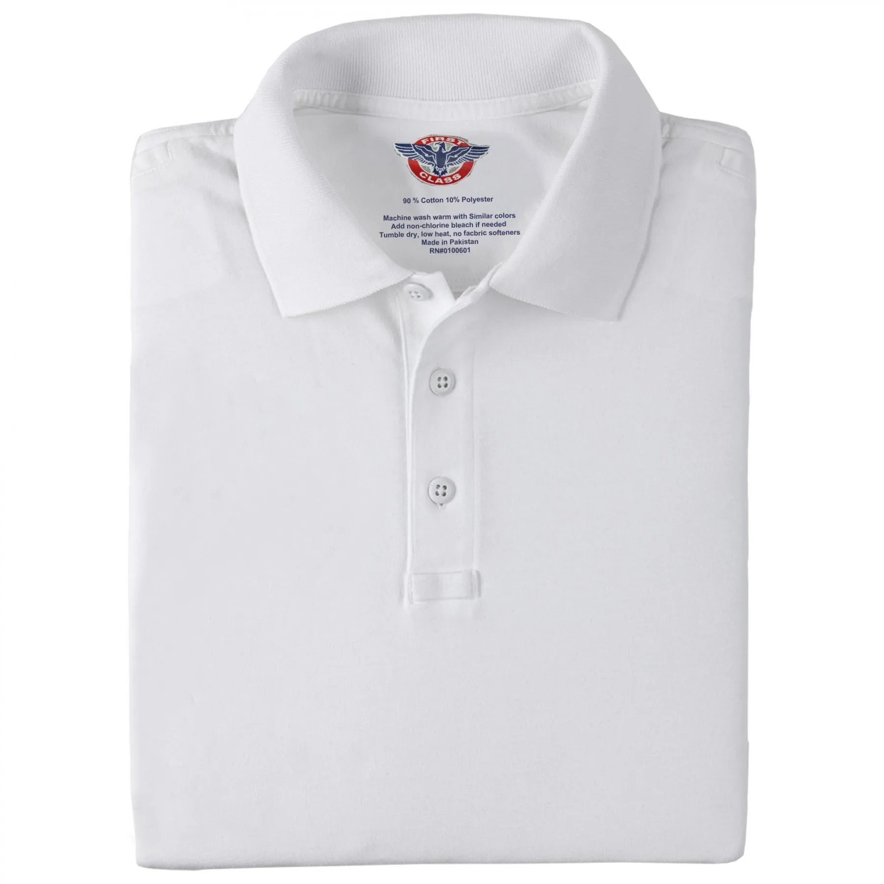 First Class Men's Long Sleeve Tactical Jersey Polo Shirt